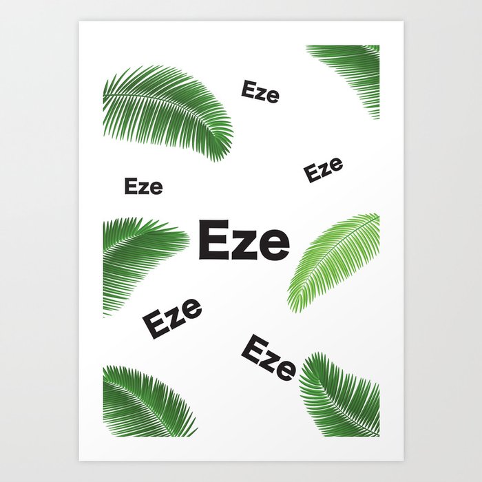 EZE (KING JESUS) Art Print