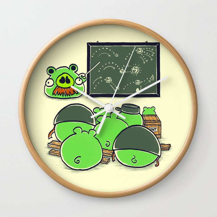 Survival Strategy Wall Clock