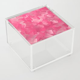 Pink Pattern Design Acrylic Box