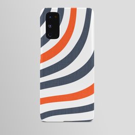 Red White and Blue Stripes Android Case