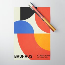 BAUHAUS 02: Exhibition 1923 | Mid Century Series  Wrapping Paper