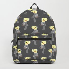 Cute cockatiel Backpack