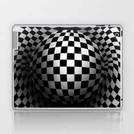 Chequered sphere Laptop & iPad Skin