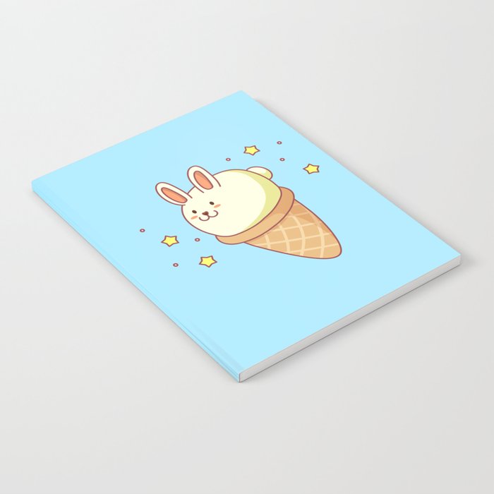 Bunny-lla Ice Cream Notebook