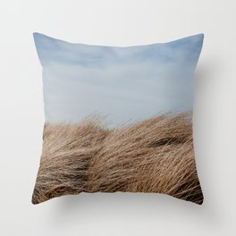 Beach life | Sand dunes | Nature | Landscape | Photography art print Throw Pillow