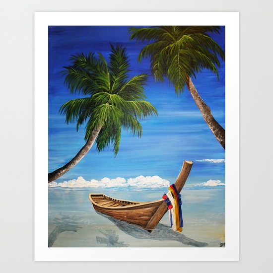 Beach Art Print