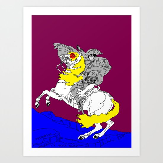 Vote for Pedro Art Print