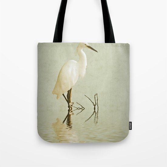 Little Egret Tote Bag