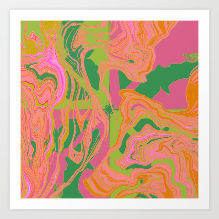 Tropical Colors  Art Print