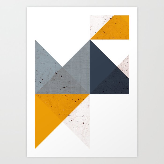 Modern Geometric 19/2 Art Print
