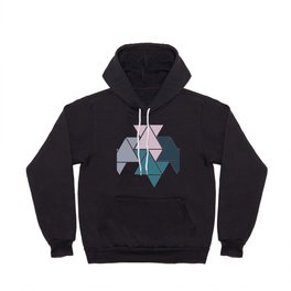  Origami abstract number 7c Hoody