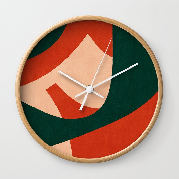 ALPHABET F b Wall Clock