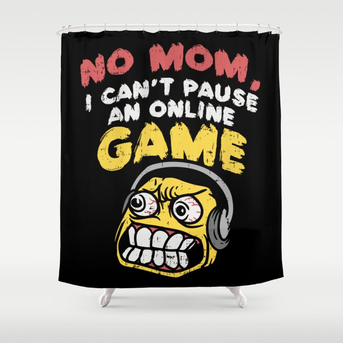 Gaming Gamer Gift Shower Curtain
