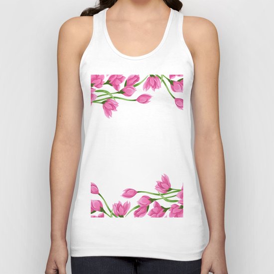 Roses crown Unisex Tank Top