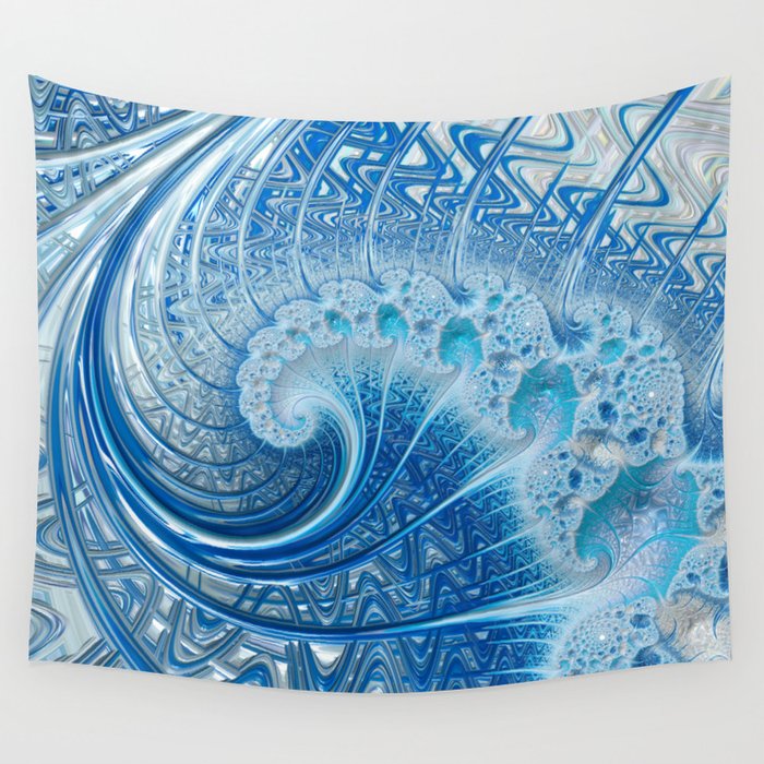 Society6 ocean deals tapestry