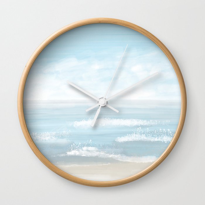 Pacific Ocean 3 Wall Clock