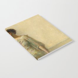 Lady with a Mask, 1911 by Thomas Wilmer Dewing Notebook