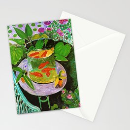 Henri Matisse Goldfish Stationery Card