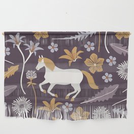 Mares Among Lilies (Autumn) Wall Hanging