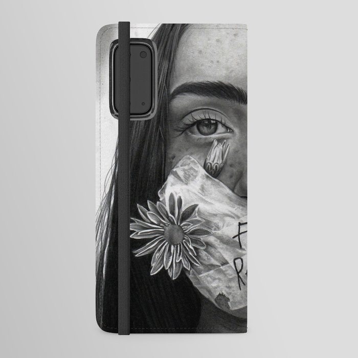 Flowers Android Wallet Case