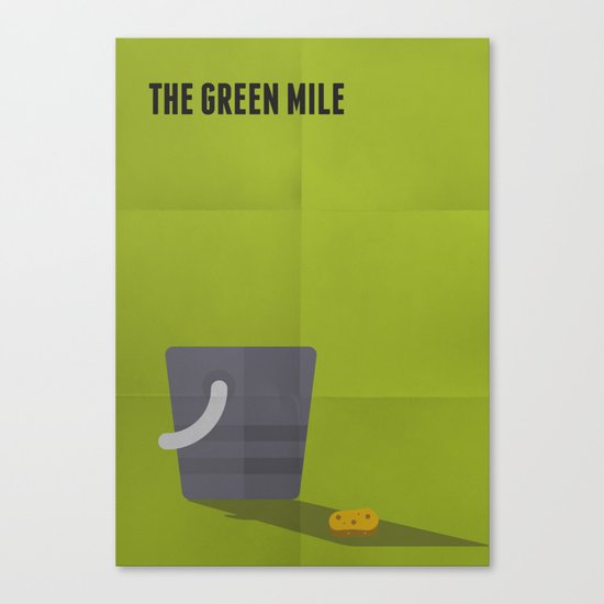 The Green Mile Minimalist Canvas Print