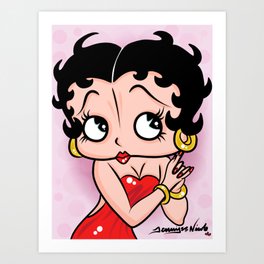 Boop Art Prints For Any Decor Style Society6