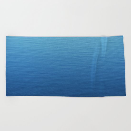 Where did all the waves go? Beach Towel