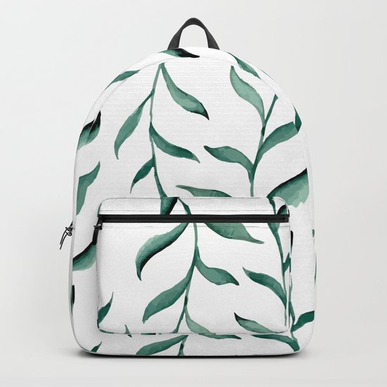 Blue branches. Backpack