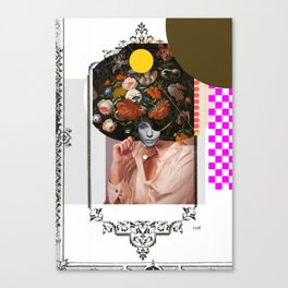 FlowerFrau · everything framed Canvas Print