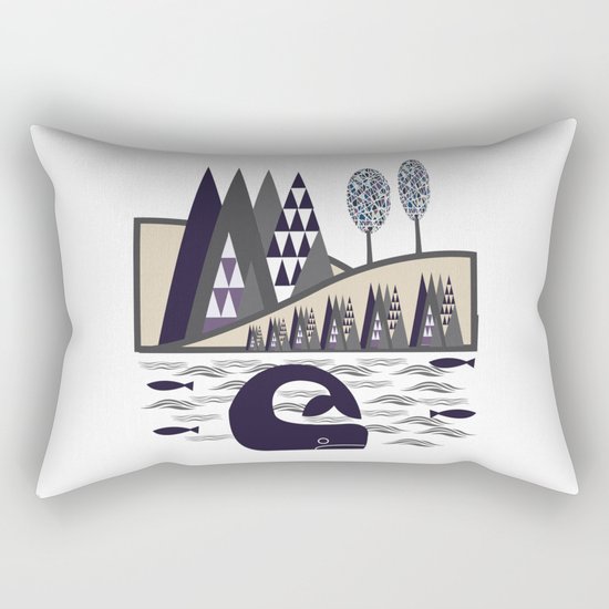 Master Of The Sea Rectangular Pillow