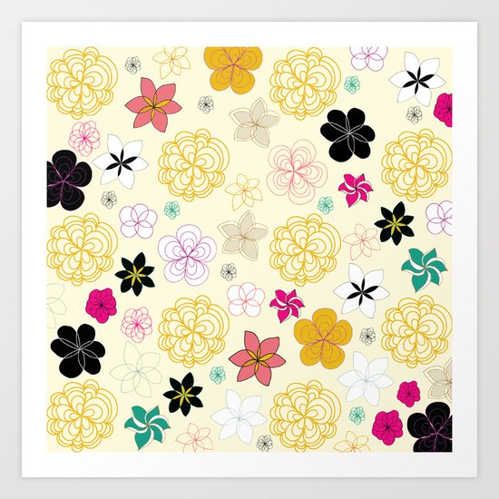 Blooms #1 Art Print