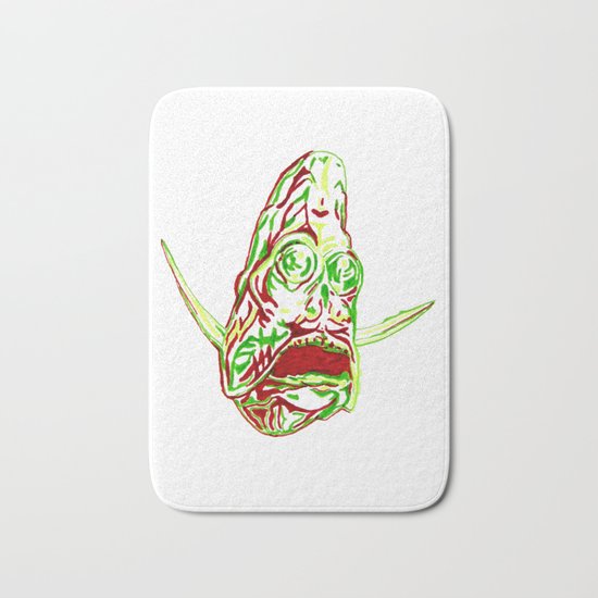 Deep Sea Hatchetfish Bath Mat