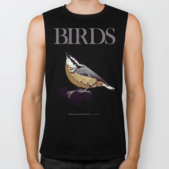 BIRDS 01 Biker Tank