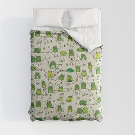 Happy Frogs Comforter