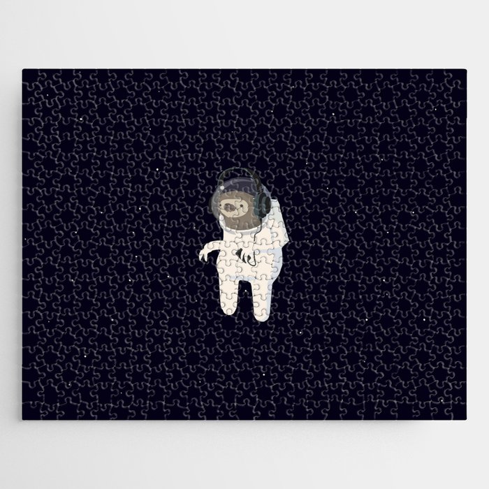 Astronaut Sloth Jigsaw Puzzle