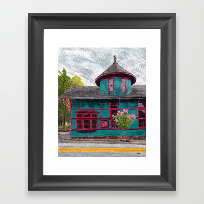 Inman Park Trolley Barn Atlanta Framed Art Print By