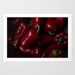 Red Peppers  Art Print