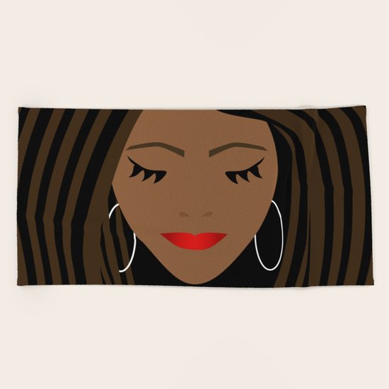 Girl 2 Beach Towel