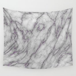 Purple Marble Wall Tapestry