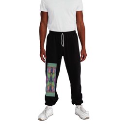 mermaids with unicorn hair in the sea in modern calm style Sweatpants