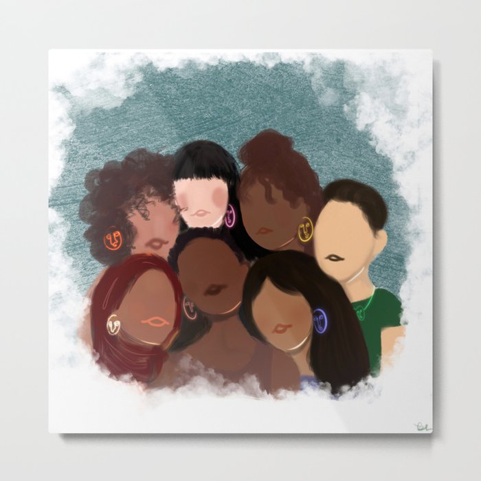 Solidarity Metal Print