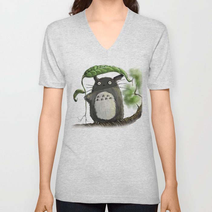 Totoro  V Neck T Shirt