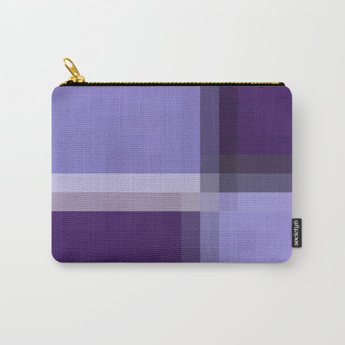 Shades Of Purple Carry-All Pouch by kasseggs | Society6
