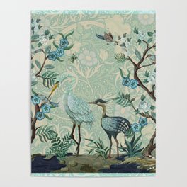 The Chinoiserie Panel Poster
