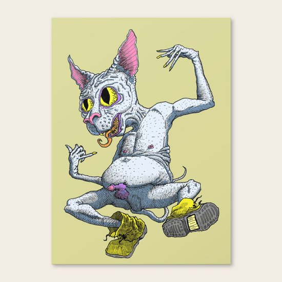 Jewcat Canvas Print