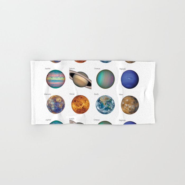 Planets solar system Hand & Bath Towel