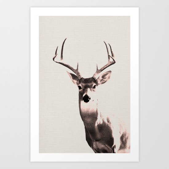 Deer Art 1 Art Print