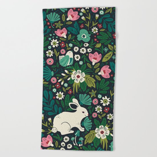 Forest Friends Beach Towel