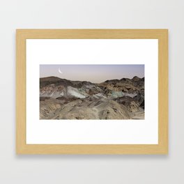 Rainbow Mountains Framed Art Print