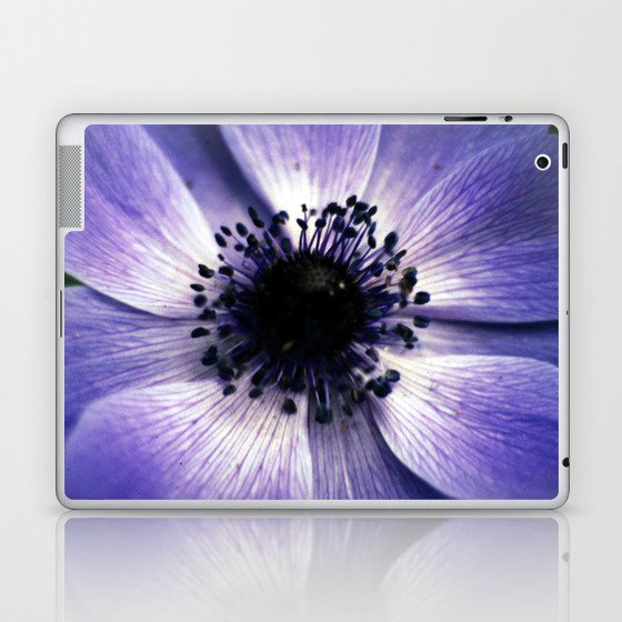 Anemone 'De Caen' Laptop & iPad Skin